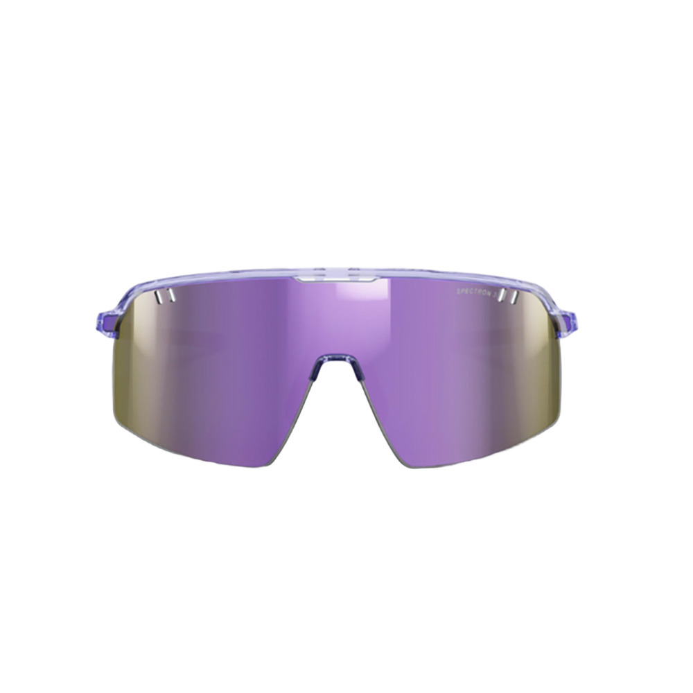 JULBO Pink and Purple Semi-Rimless Sunglasses